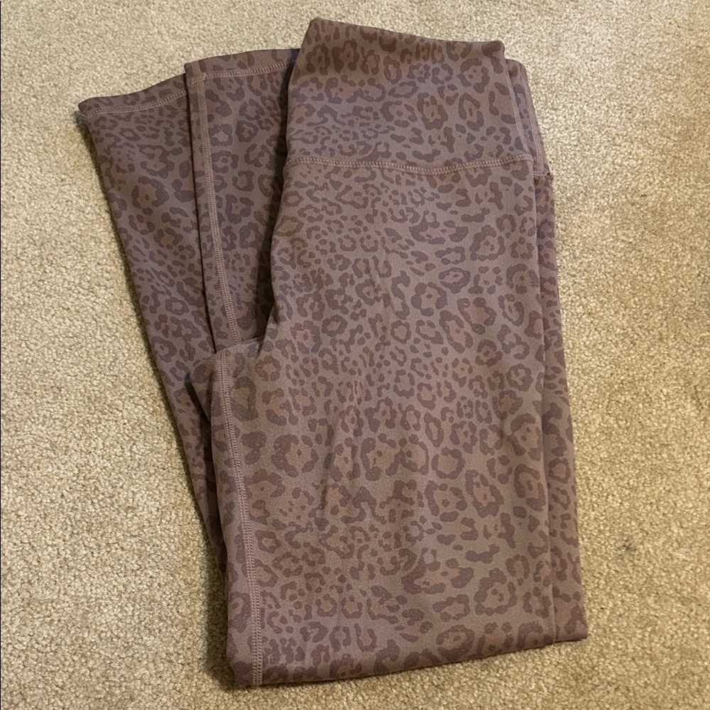 Glyder Brown Leopard Print Leggings